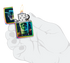 Zippo 60.007.691 vžigalnik Colorful Skull Milkshake