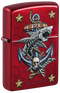 Zippo 47109 vžigalnik Nautic Anchor & Skulls by Rietveld