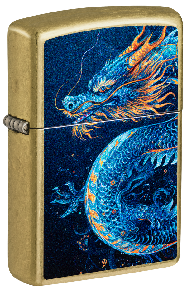 Zippo 47178 vžigalnik Blue Dragon