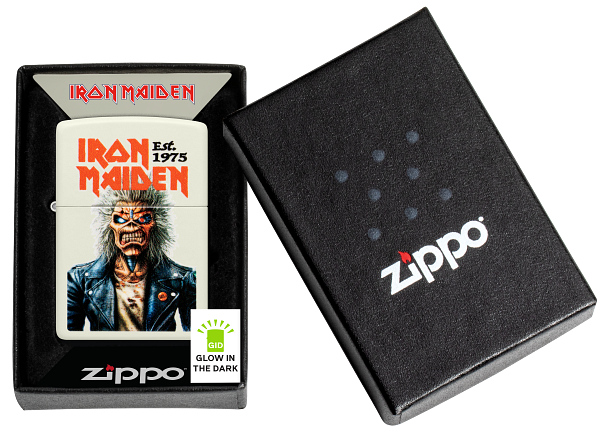 Zippo 47198 vžigalnik Iron Maiden, Glow in the Dark