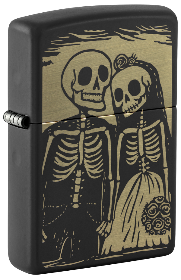 Zippo 47210 vžigalnik Skeleton Couple