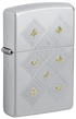 Zippo 47453 vžigalnik Poker Symbols, Satin Chrome