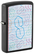 Zippo 47477 vžigalnik The S Doodle, Black Matte