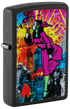 Zippo 47497 vžigalnik City Windy, Black Matte