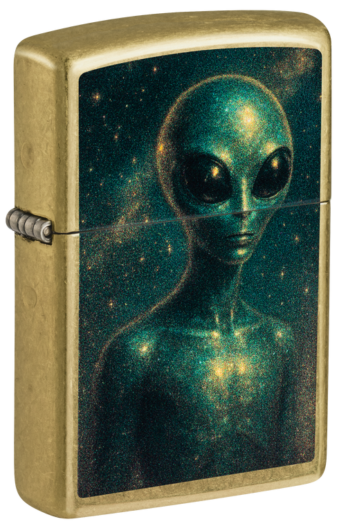 Zippo 47512 vžigalnik Alien, Street Brass