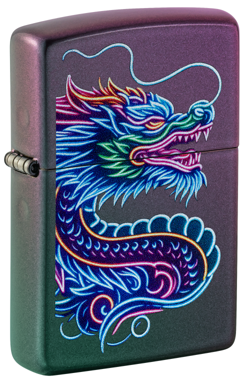 Zippo 47527 vžigalnik Neon Dragon, Iridescent