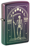 Zippo 47538 vžigalnik Grim Reaper Tarot, Iridescent