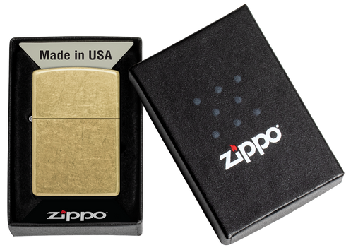 Zippo 48267 vžigalnik Classic Street Brass