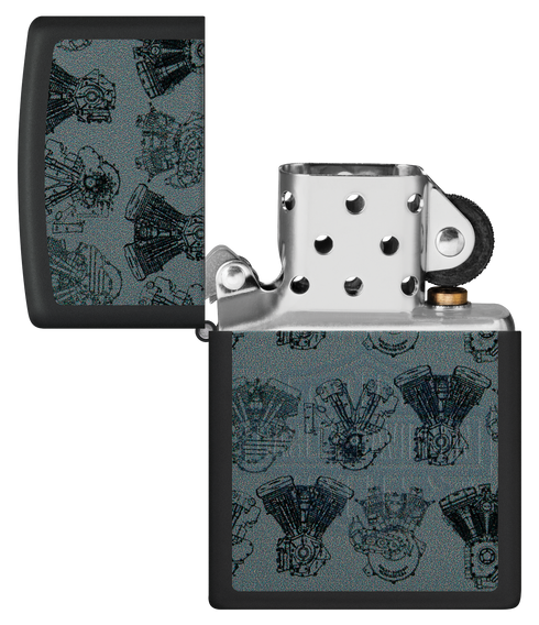 Zippo vžigalnik 48600 Harley Davidson Motors UV