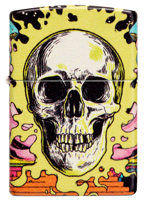 Zippo vžigalnik 48640 Psychedelic Skull