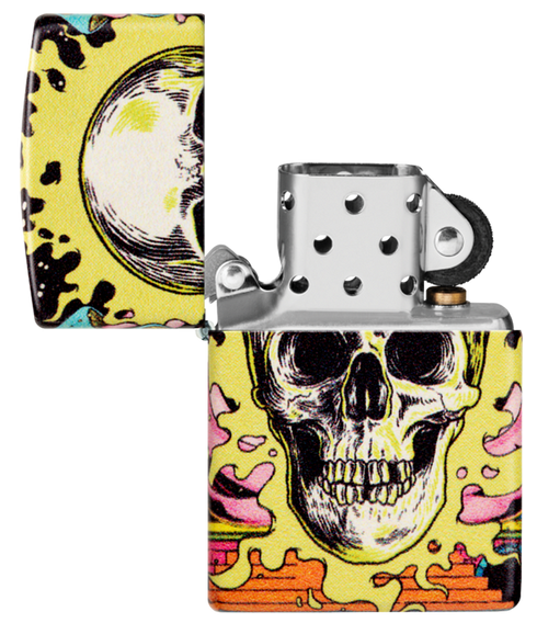 Zippo vžigalnik 48640 Psychedelic Skull