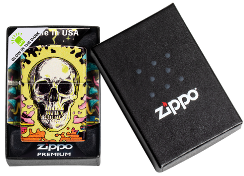 Zippo vžigalnik 48640 Psychedelic Skull