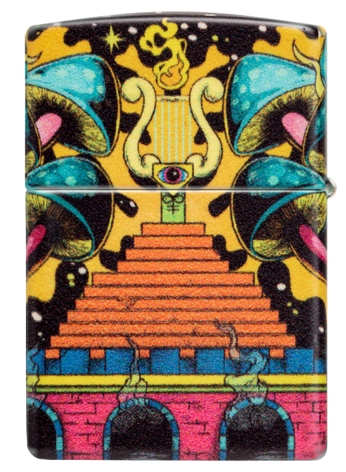 Zippo vžigalnik 48640 Psychedelic Skull