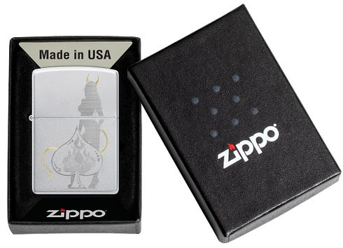 Zippo vžigalnik 48658 Devilish Girl & Ace