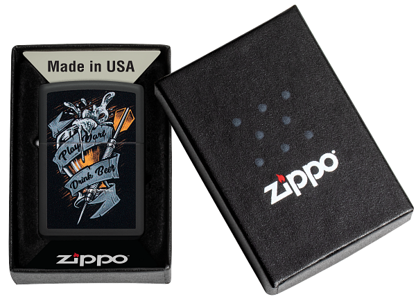 Zippo vžigalnik 48679 Darts & Beer