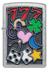 Zippo 48682 vžigalnik All Luck Design, Street Chrome