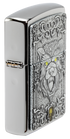 Zippo vžigalnik 48690 Fierce Wolf Emblem