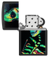Zippo vžigalnik 48761 Glowing Skeleton UV