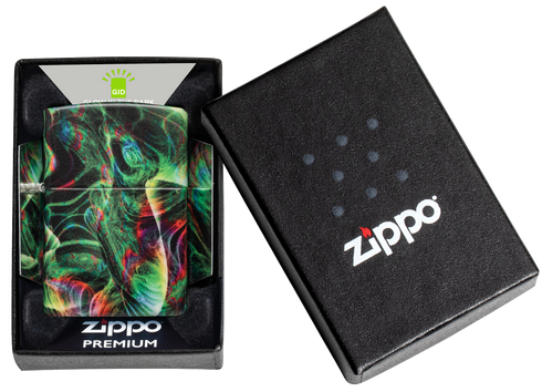 Zippo vžigalnik 48774 Psychedelic Swirl Glow in the Dark