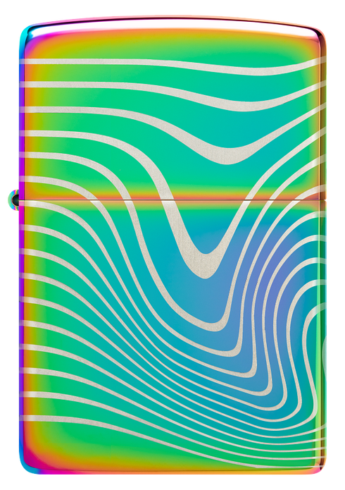 Zippo 48775 vžigalnik Wavy Pattern, Multi Color