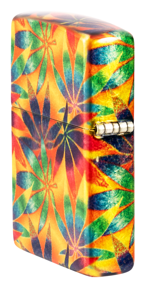 Zippo vžigalnik 48776 Cannabis Tumbled Brass