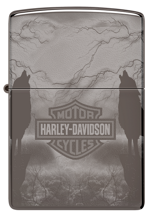 Zippo vžigalnik 48799 Harley Davidson Wolves