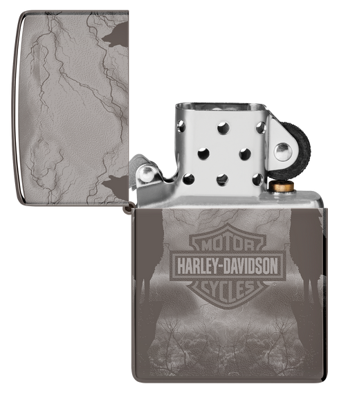 Zippo vžigalnik 48799 Harley Davidson Wolves