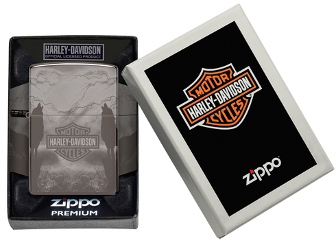 Zippo vžigalnik 48799 Harley Davidson Wolves