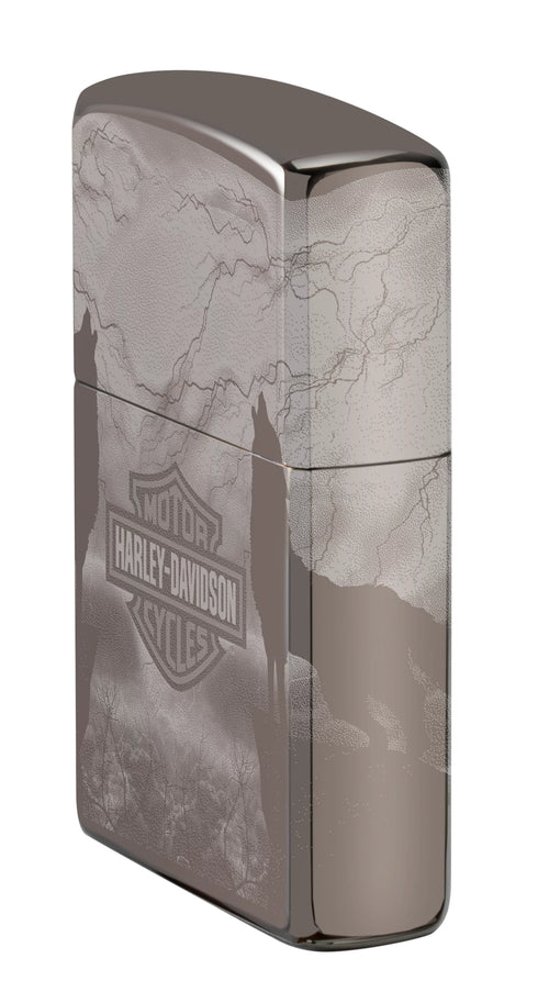 Zippo vžigalnik 48799 Harley Davidson Wolves
