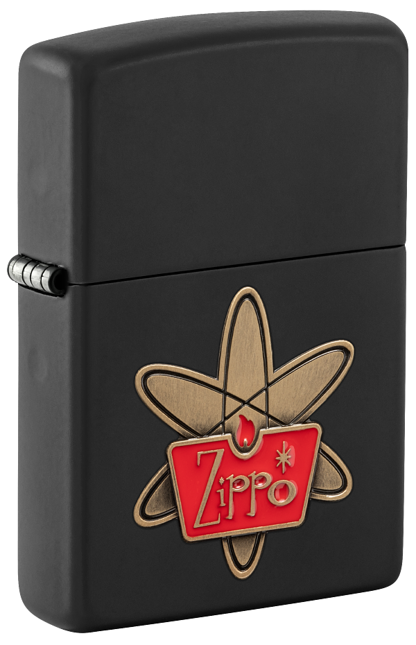 Zippo 48920 vžigalnik Zippo Atom, Black Matte