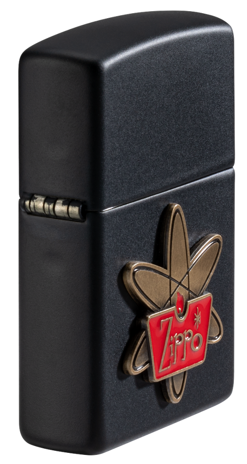 Zippo 48920 vžigalnik Zippo Atom, Black Matte