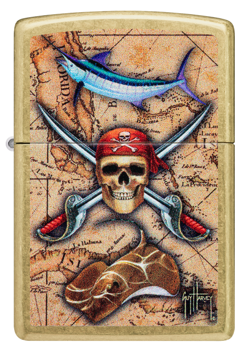 Zippo vžigalnik 48966 Pirate & Map