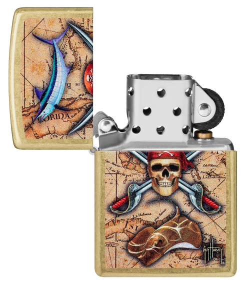 Zippo vžigalnik 48966 Pirate & Map