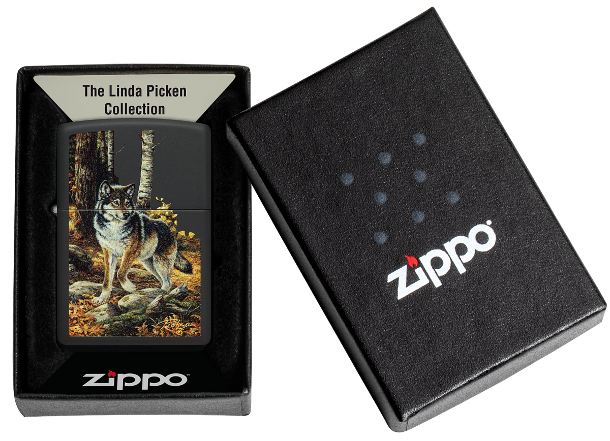Zippo vžigalnik 48970 Wolf in Nature