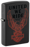 Zippo vžigalnik 48983 Harley Davidson, United We Ride