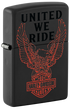 Zippo vžigalnik 48983 Harley Davidson, United We Ride