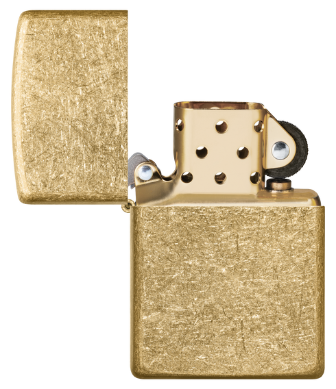 Zippo vžigalnik 49477 Classic Tumbled Brass