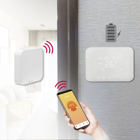 Termostat 49683040 WI-FI smart, bel
