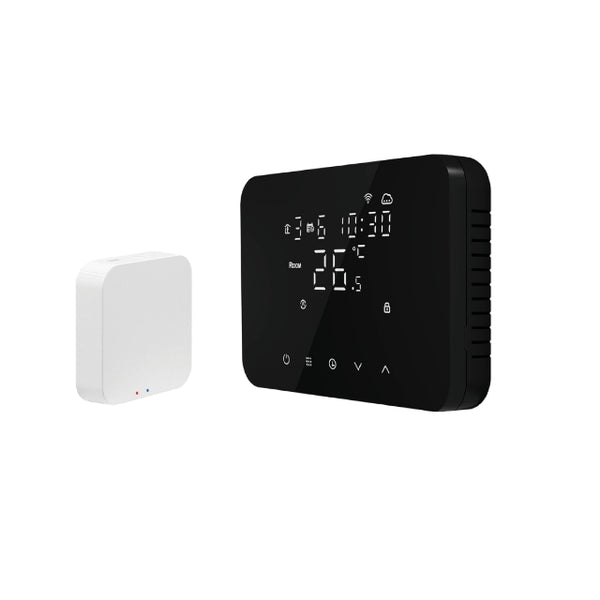 Termostat 49683041 WI-FI smart, črn