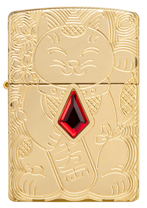 Zippo vžigalnik 49802 Armor® Lucky Cat