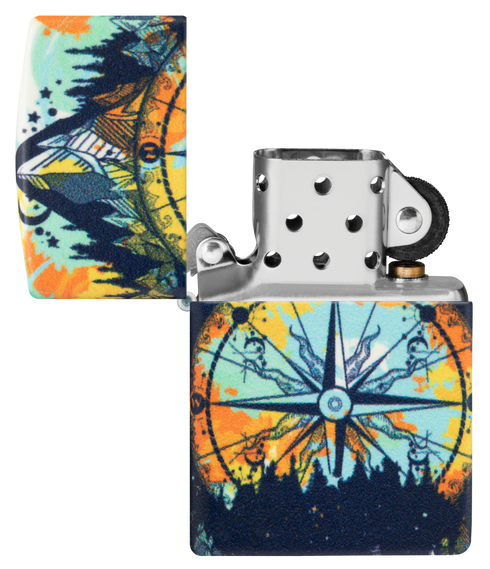 Zippo vžigalnik 49805 Nature Compass, Glow in the Dark