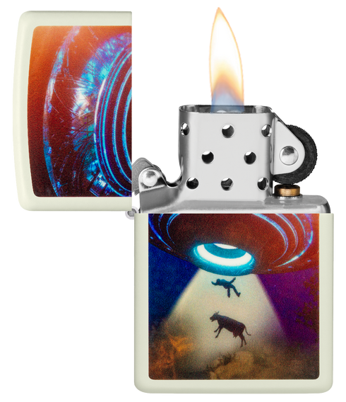 Zippo 49838 vžigalnik UFO Abduction