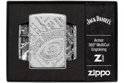 Zippo vžigalnik 60.006.157 Jack Daniels Armor 360°
