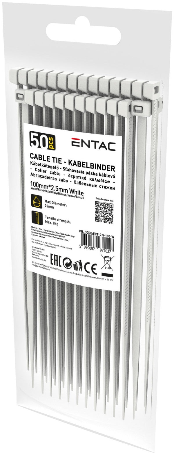 Entac 977027 Vezice 2,5 x 100 mm