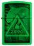 Zippo vžigalnik 60.006.871 Triangle Leaves, Glow in the Dark