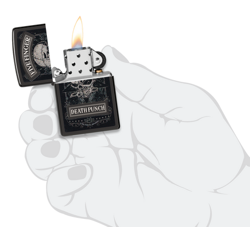 Zippo 60.007.797 vžigalnik Five Finger Death Punch - Skull