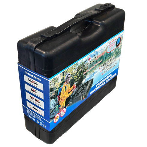 Kuhalnik plinski keramični v kovčku ZX-150C, 66006