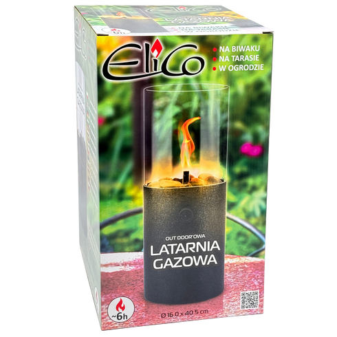 Svetilka plinska imitacija kamina, 66013