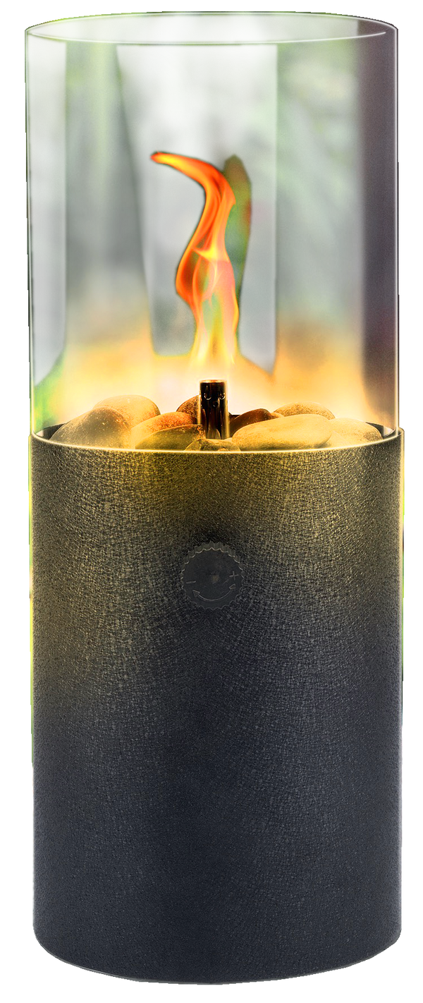 Svetilka plinska imitacija kamina, 66013