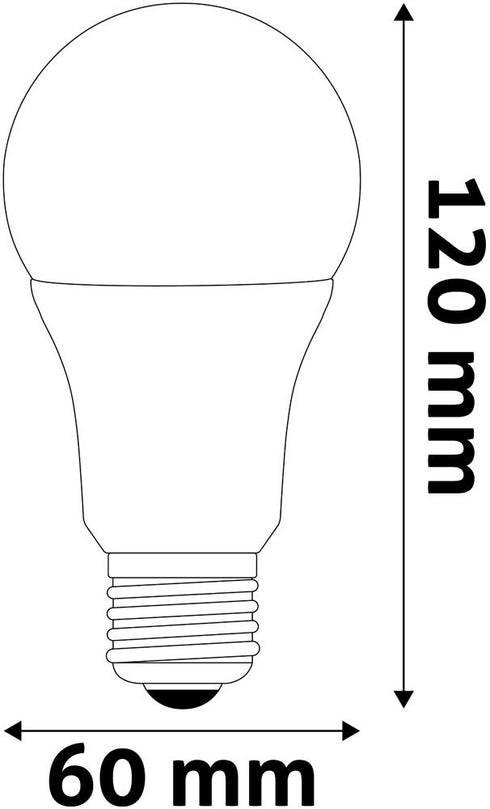 Žarnica LED Komplet 2kos 13W E27 4000K 1,521 lm A60 180° SMD ABG27NW-13W-APTP